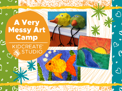A Very Messy Art Camp Mini-Camp (5-12 Years)